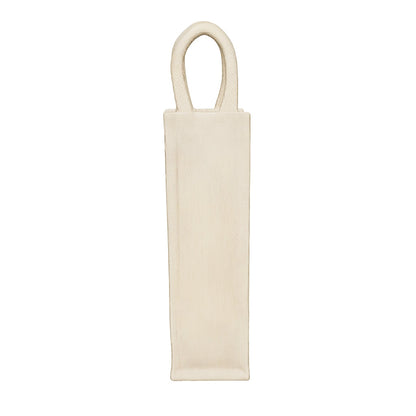 1-Bottle Jute Wine Tote